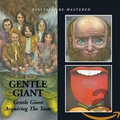 GENTLE GIANT CD GENTLE GIANT/ACQUIRING THE TASTE