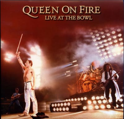 QUEEN VINILO ON FIRE: LIVE AT THE BOWL