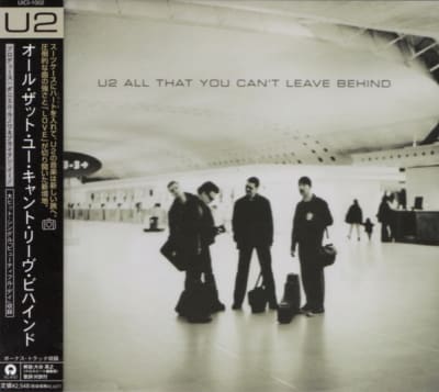 U2 ALL THAT YOU CAN'T LEAVE BEHIND JPN OBI