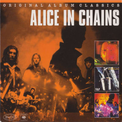 ALICE IN CHAINS CD Original Album Classics - 3 CD (jar of flies, sap, unplugged)