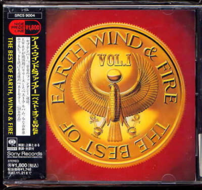 EARTH WIND & FIRE CD THE BEST OF JPN