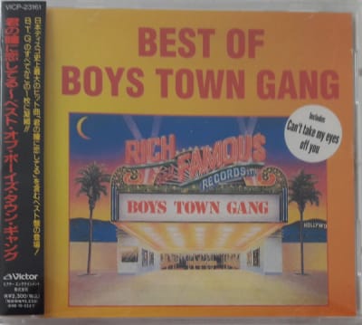 BOYS TOWN GANG CD BEST OF JPN OBI