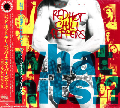 RED HOT CHILI PEPPERS CD WHAT HITS? JPN OBI