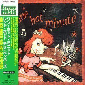 RED HOT CHILI PEPPERS CD ONE HOT MINUTE JPN OBI