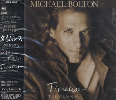 BOLTON, MICHAEL CD TIMELESS THE CLASSICS JPN OBI