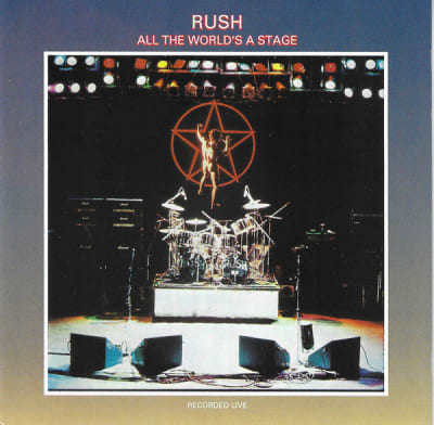 RUSH ALL THE WORLD'S STAGE CD