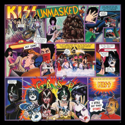 KISS VINILO UNMASKED