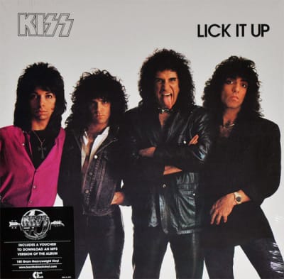 KISS VINILO LICK IT UP