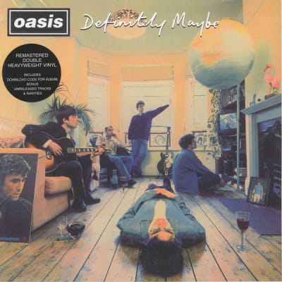 OASIS VINILO DEFINITELY MAYBE - 2 LP -