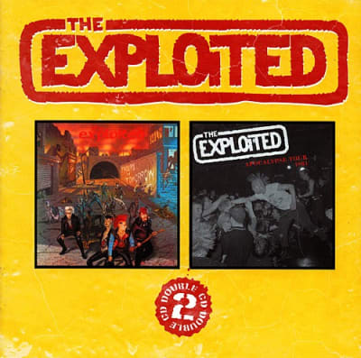 EXPLOITED, THE CD TROOPS OF TOMORROW/APOCALYPSE TOUR 1981 (2CD)