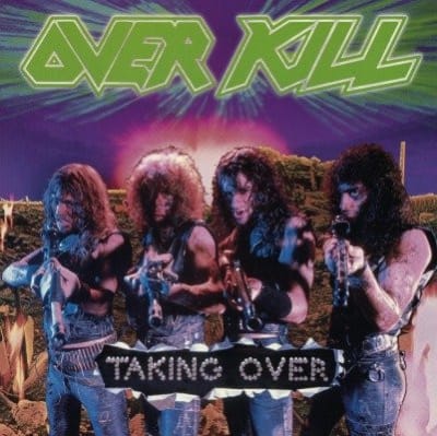 OVERKILL VINILO TAKING OVER - Insert -