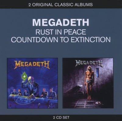 MEGADETH CD Rust In Peace / Countdown To Extinction - 2CD