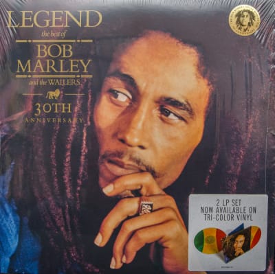 MARLEY, BOB & THE WAILERS VINILO LEGEND 2LP (tri-color vinyl