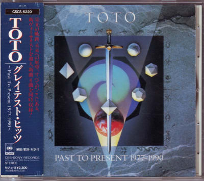 TOTO CD PAST TO PRESENT 1977-1990 JPN OBI