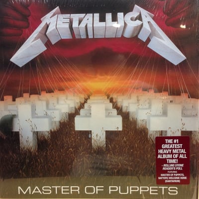 METALLICA VINILO MASTER OF PUPPETS