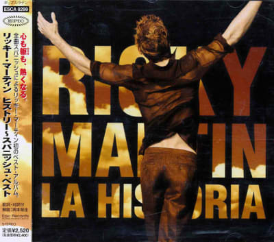 MARTIN, RICKY CD LA HISTORIA - JPN