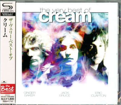 CREAM CD THE VERY BEST OF - JPN OBI