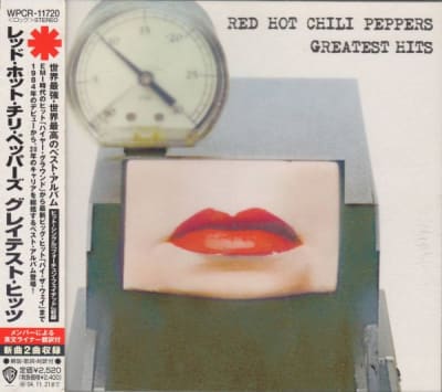RED HOT CHILI PEPPERS GREATEST HITS CD JPN OBI