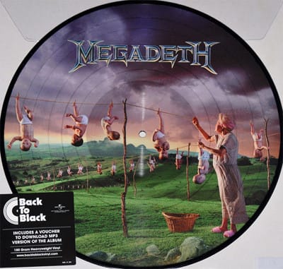MEGADETH VINILO YOUTHANASIA (PD)