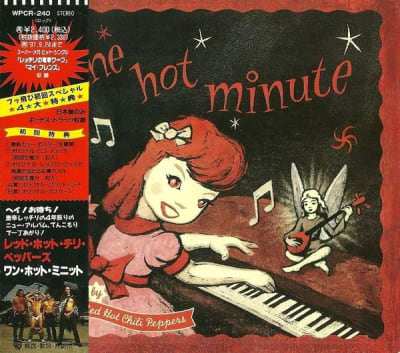 RED HOT CHILI PEPPERS CD ONE HOT MINUTE JPN