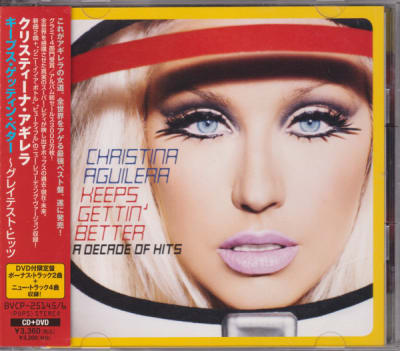 AGUILERA, CHRISTINA CD KEEPS GETTIN' BETTER - A Decade Of Hits JPN