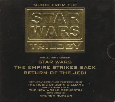 SOUNDTRACK CD Music From The Star Wars Trilogy - 3CD