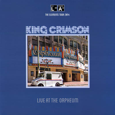 KING CRIMSON VINILO LIVE AT THE ORPHEUM