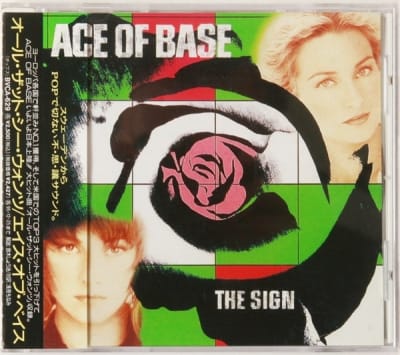 ACE OF BASE CD THE SIGN - JPN OBI
