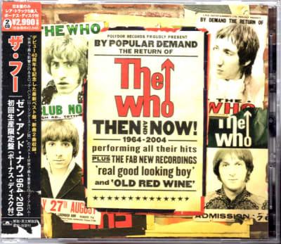 WHO, THE CD THEN AND NOW - JPN 2CD