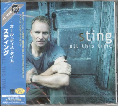 STING CD ...All Ths Time - JPN