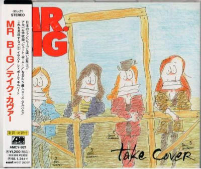 MR. BIG CD TAKE COVER JPN OBI