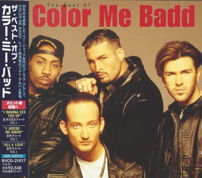 COLOR ME BADD CD The Best Of Color Me Badd - JPN