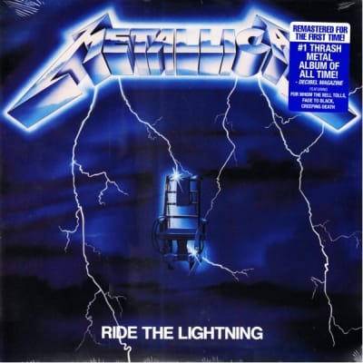 METALLICA VINILO RIDE THE LIGHTNING