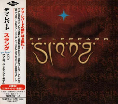 DEF LEPPARD CD SLANG JPN OBI