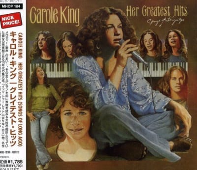 KING, CAROLE CD HER GREATEST HITS JPN