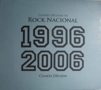 VARIOS ARTISTAS CD CUATRO DECADAS DE ROCK NACIONAL 1996-2006 2CD