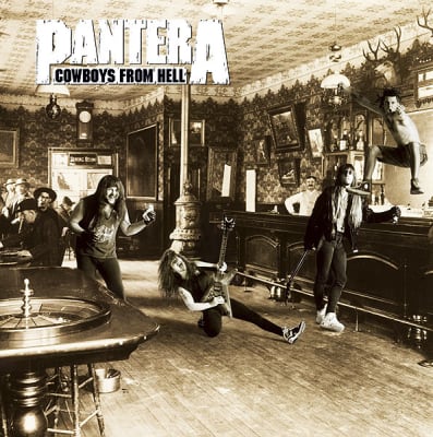PANTERA CD COWBOYS FROM HELL