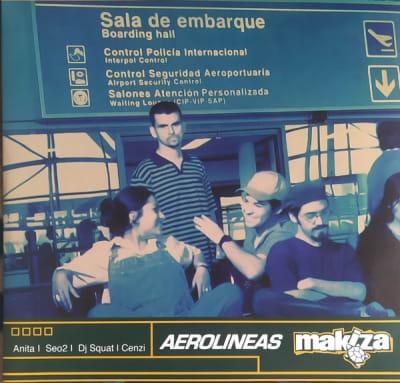 MAKIZA VINILO AEROLINEAS MAKIZA