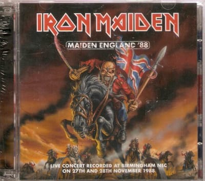 IRON MAIDEN CD MAIDEN ENGLAND - 2 CD