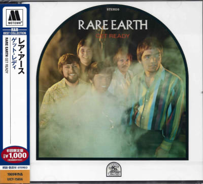 RARE EARTH CD GET READY (JAPONES)