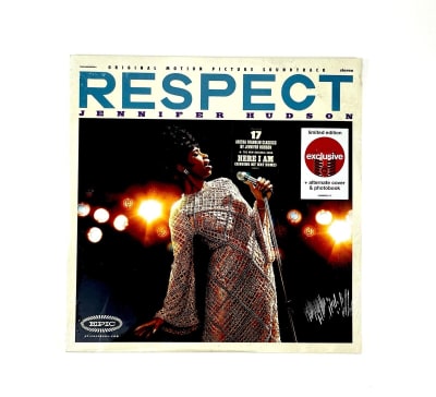 OST - RESPECT - 17 ARETHA FRANKLIN CLASSIC BY JENIFER HUDSON (VINILO TARGET + ALTERNATIVE COVER & PHOTOBOOK)
