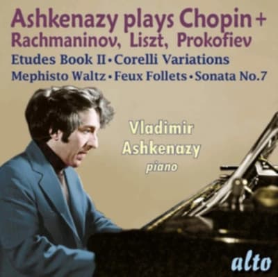 ASHKENAZY CD PLAYS CHOPIN + RACHMANINOV...