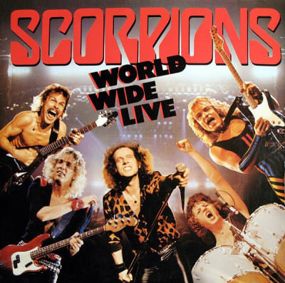 SCORPIONS - WORLD WIDE LIVE (VINILO 2LP COLOR NARANJA TRANSPARENTE)