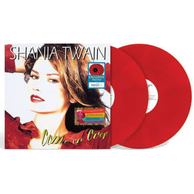 SHANIA TWAIN - COME ON OVER (VINILO WALMART 2LP EXCLUSIVE COLOR RED APPLE)