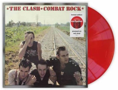 THE CLASH - COMBAT ROCK (VINILO TARGET COLOR RED)