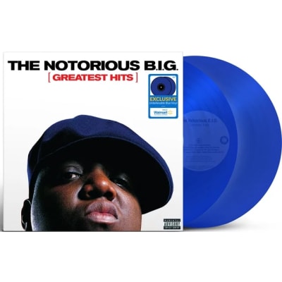 THE NOTORIOUS BIG - GREATEST HITS (VINILO WALMART 2LP UNBELIEVABLE BLUE)