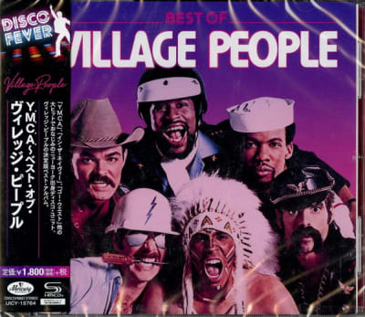 VILLAGE PEOPLE CD BEST OF (JAPONES)