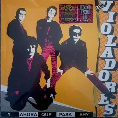 LOS VIOLADORES - Y AHORA QUE PASA EH? (VINILO RECORD STORE DAY)
