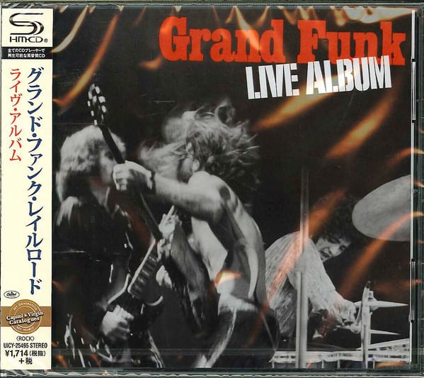 GRAND FUNK RAILOAD - LIVE ALBUM (JAPONES) | Nextime Records