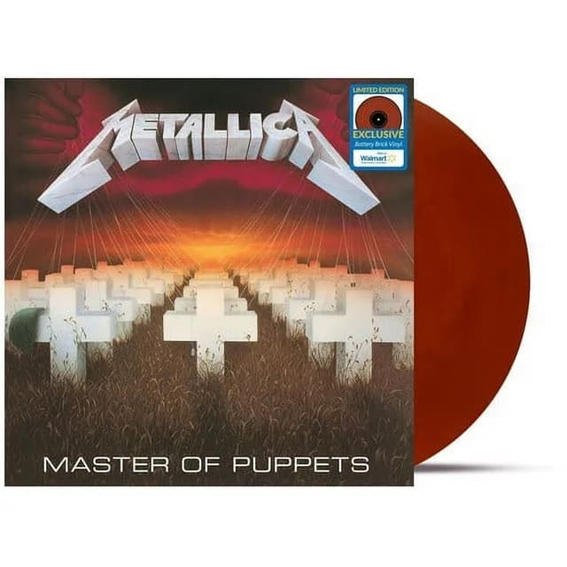 METALLICA - MASTER OF PUPPETS (VINILO WALMART COLOR BATTERY BRICK